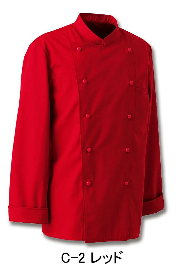 カラーコックコート　レッド