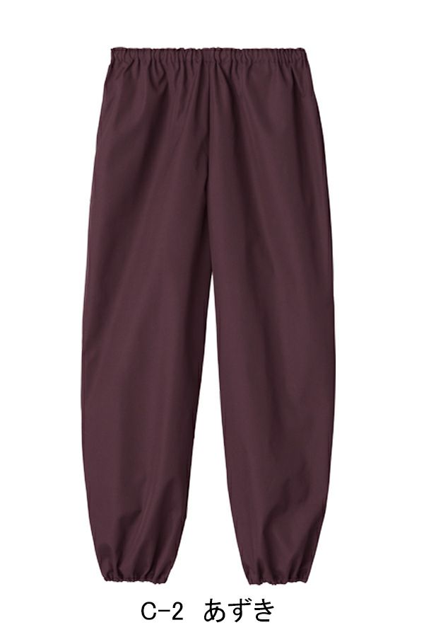 和風パンツ男女兼用　C-2　あずき