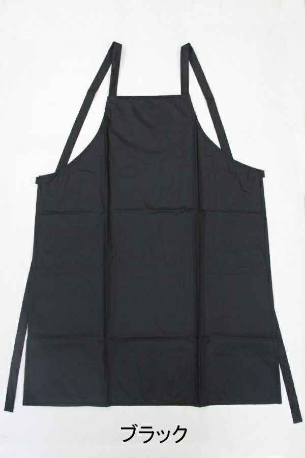 軽量防水エプロン　男女兼用　ブラック