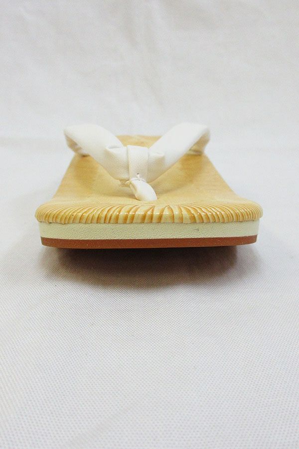 白鼻緒　雪駄　フロント