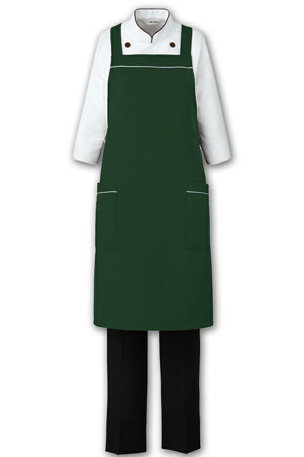 胸当てエプロン　全身