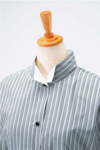 ウィングカラーシャツ（七分袖）　衿