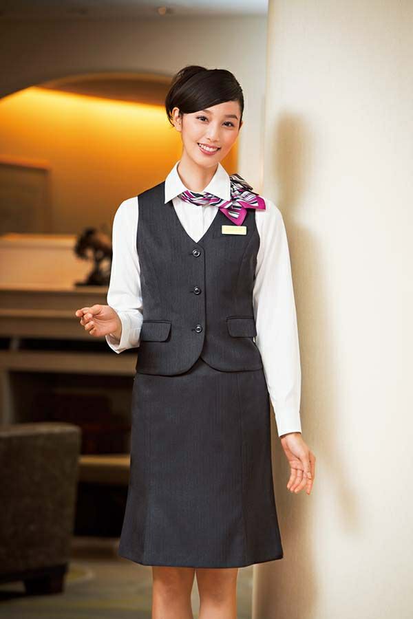 リボンタイ（消臭テープ付）　べスト　スカート