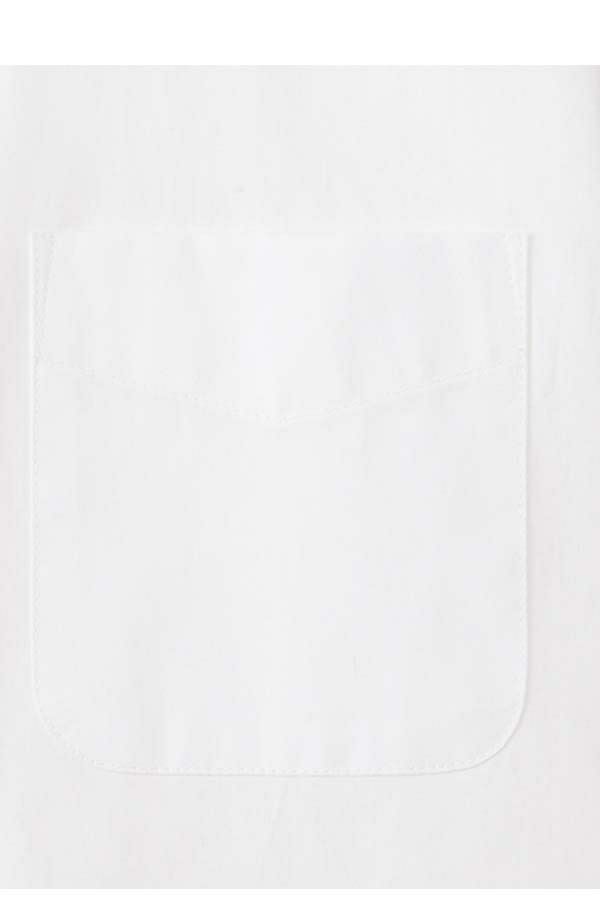 女性ウィングカラーシャツ　ポケット