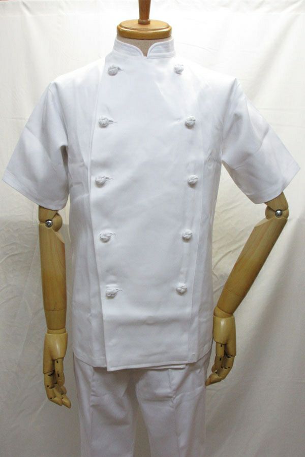 コックコート（半袖）　ＵＰ