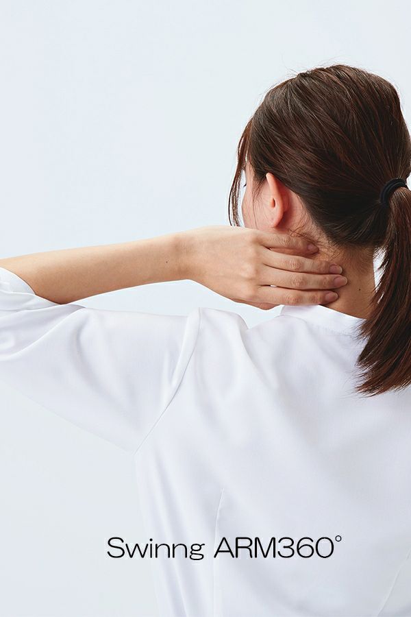 シャツブラウス長袖　SwingARM３６０°