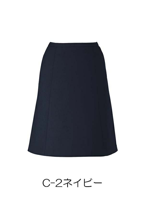 フレアスカート　ネイビー