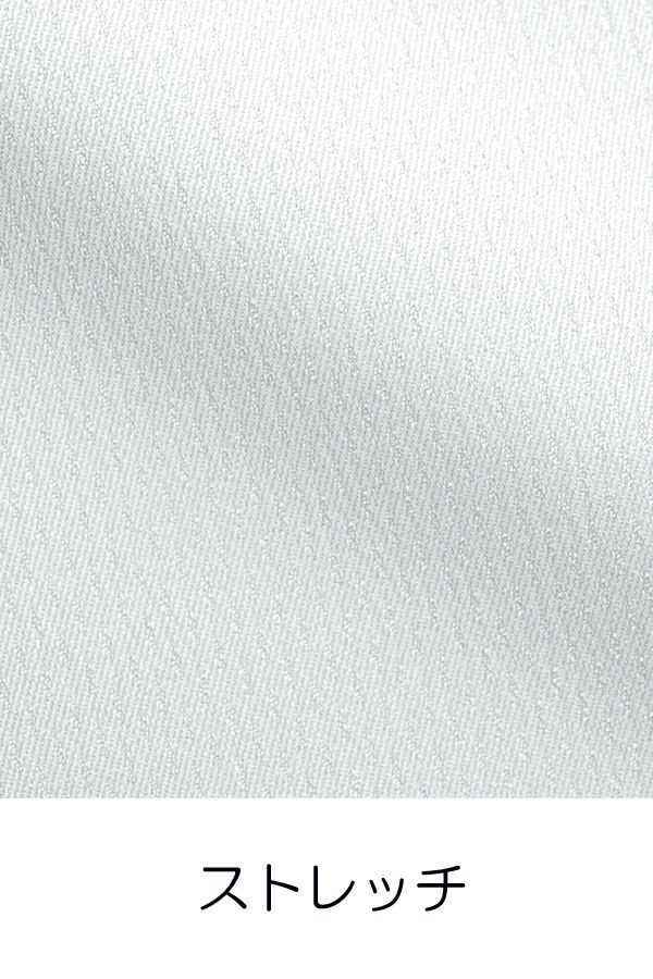 女性シャツ長袖　ストレッチ生地
