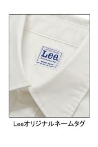 Lee　シャンブレーシャツ（半袖）　タグ
