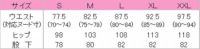 Lee　ペインターパンツ［男性］　サイズ表