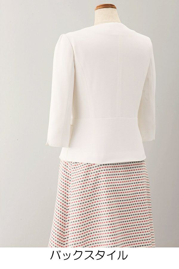 春夏用ジャケット　バックスタイル