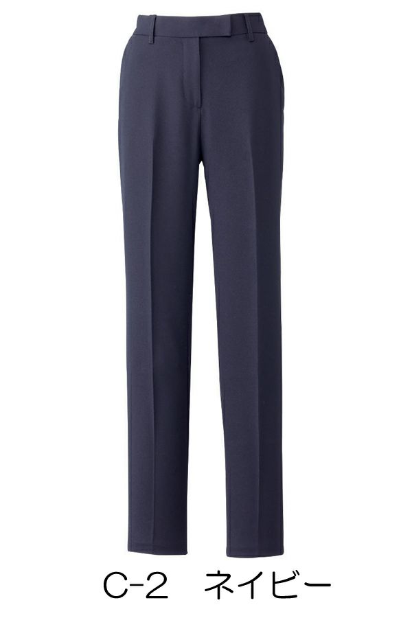 春夏用テーパードパンツ　ネイビー