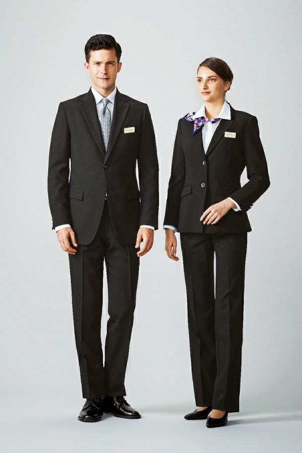 男性ノータックパンツ　女性パンツ