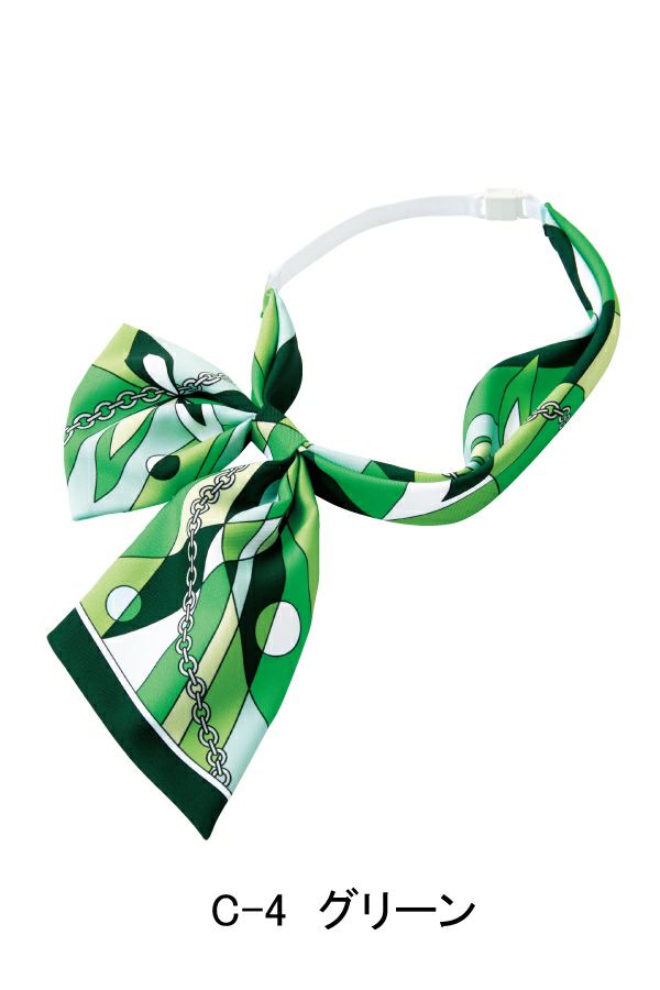 スカーフリボン　グリーン