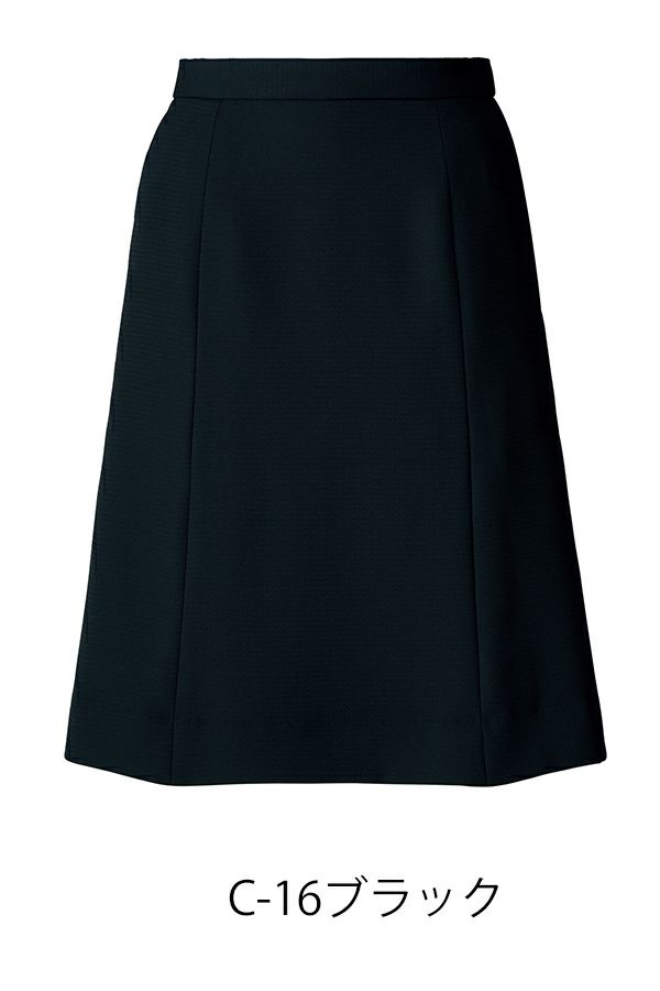 Ａラインスカート　ブラック