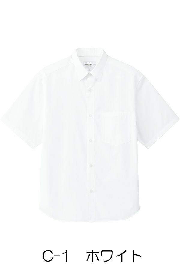 シャツ半袖　男女兼用　ホワイト