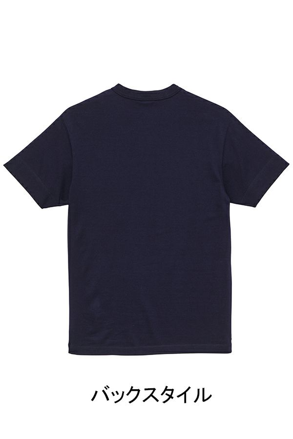 ヘンリーネックＴシャツ半袖　バックスタイル