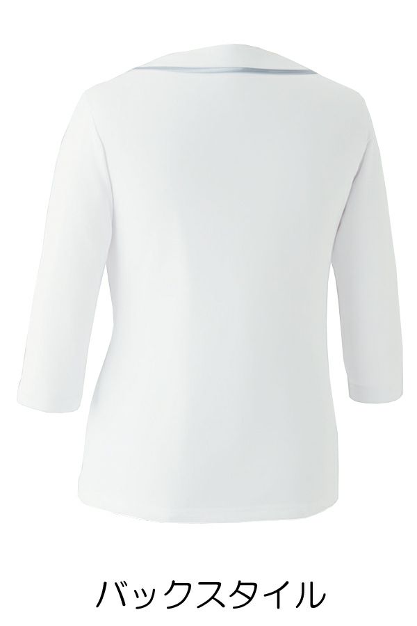 カットソー七分袖バックスタイル
