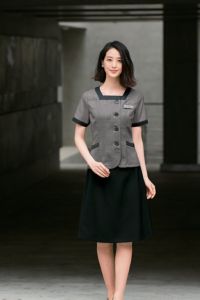 オフィス用 ユニフォーム 事務服 春夏用 ソフトジャケット　モデル