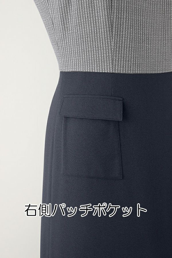 ワンピース半袖　パウチポケット
