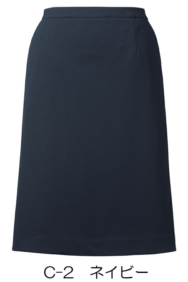 セミタイトスカート　ネイビー