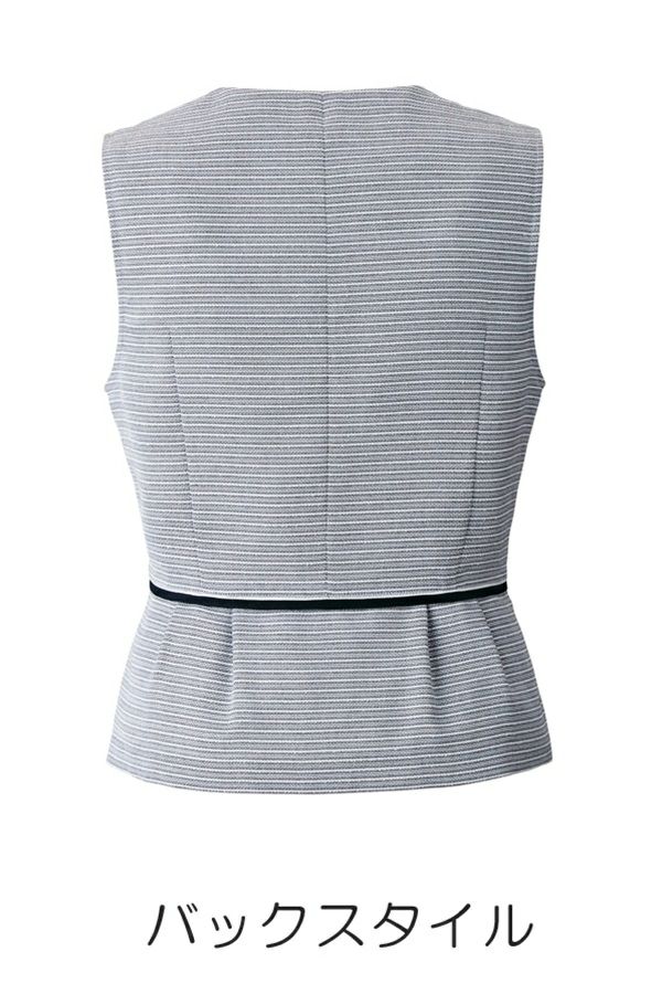 春夏用べスト　バックスタイル