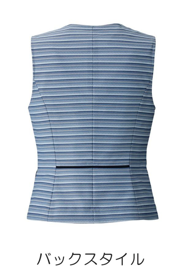 春夏用べスト　　バックスタイル