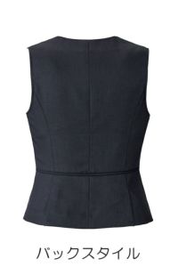 春夏用べスト　バックスタイル