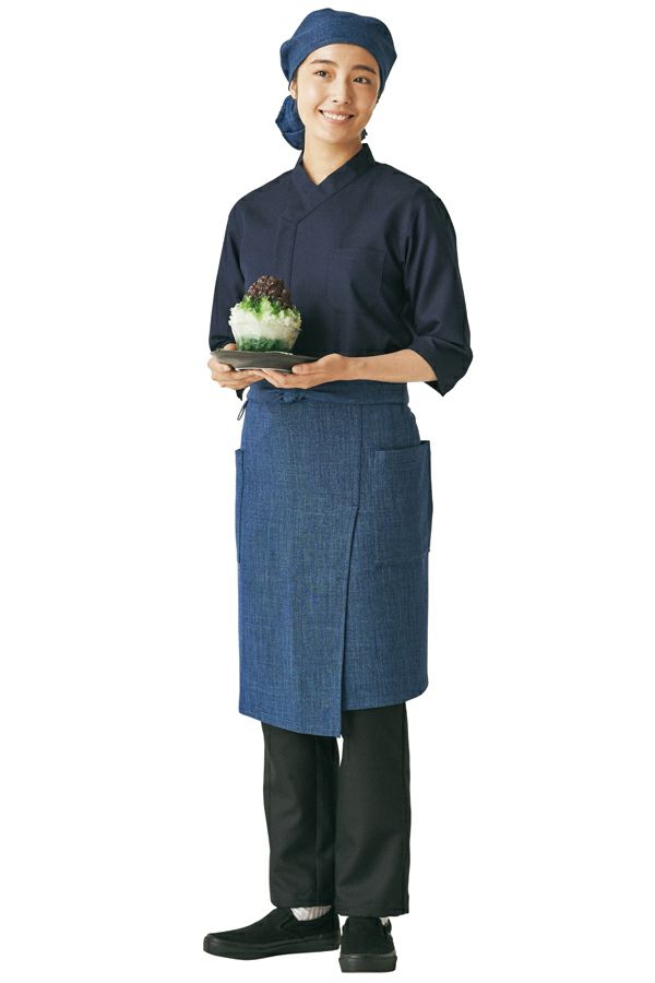 作務衣下衣（男女兼用・無地）　全身