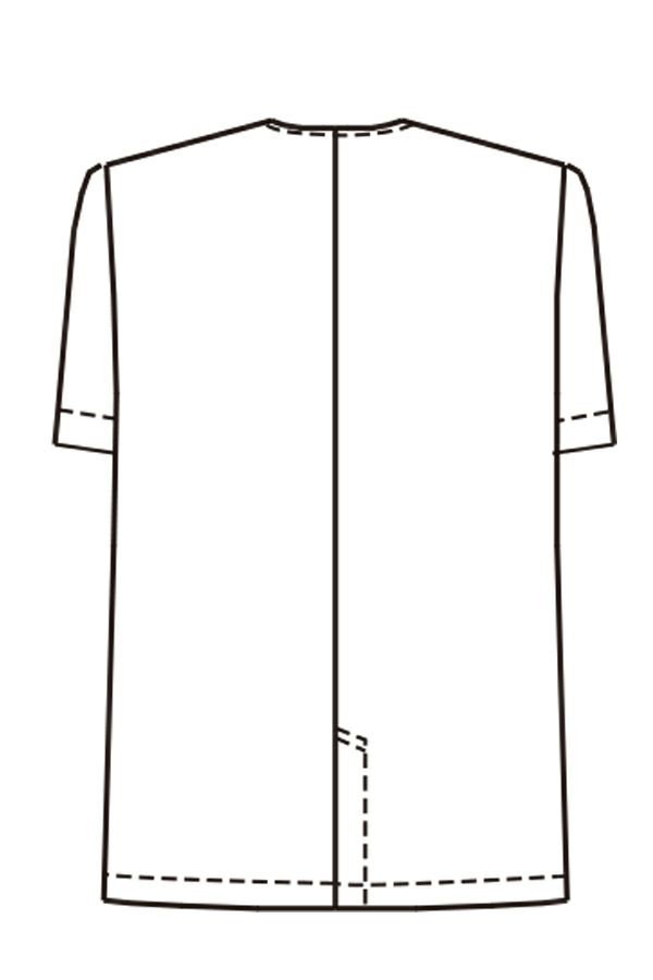 線画　バックスタイル