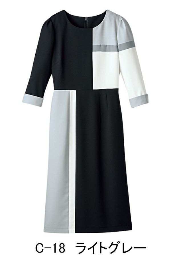 ワンピース　ライトグレー