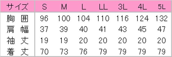 サイズ表