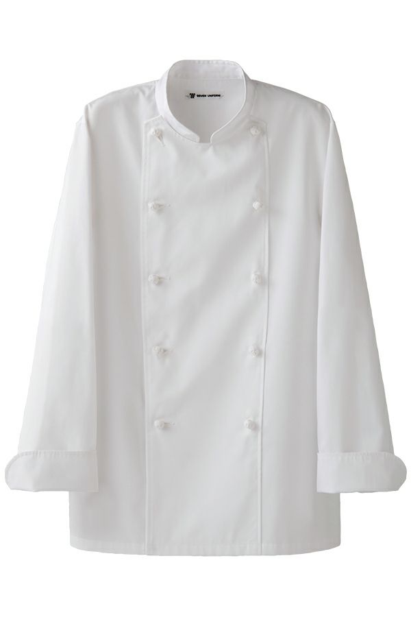 コックコート　長袖　正面