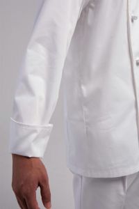 コックコート　長袖　袖UP
