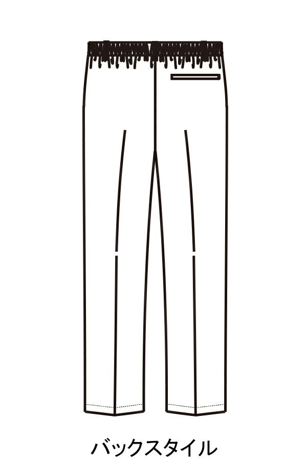 パンツ　バックスタイル